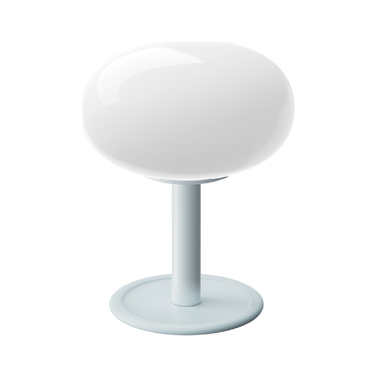 SNOWBALL22 V2 SOLID Table — White / Ice Blue