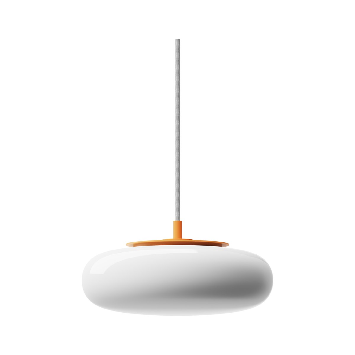 SNOWBALL25 SOLID Pendant — Tangerine